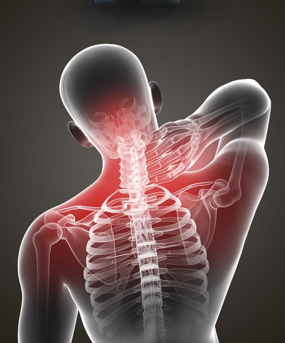 BeyondNice Heating Pad for Neck and Shoulders Weighted Neck Heating Pad for Pain Relief 6 Heat Settings 4 Timers Auto Off Gifts for Women Men Mom Dad