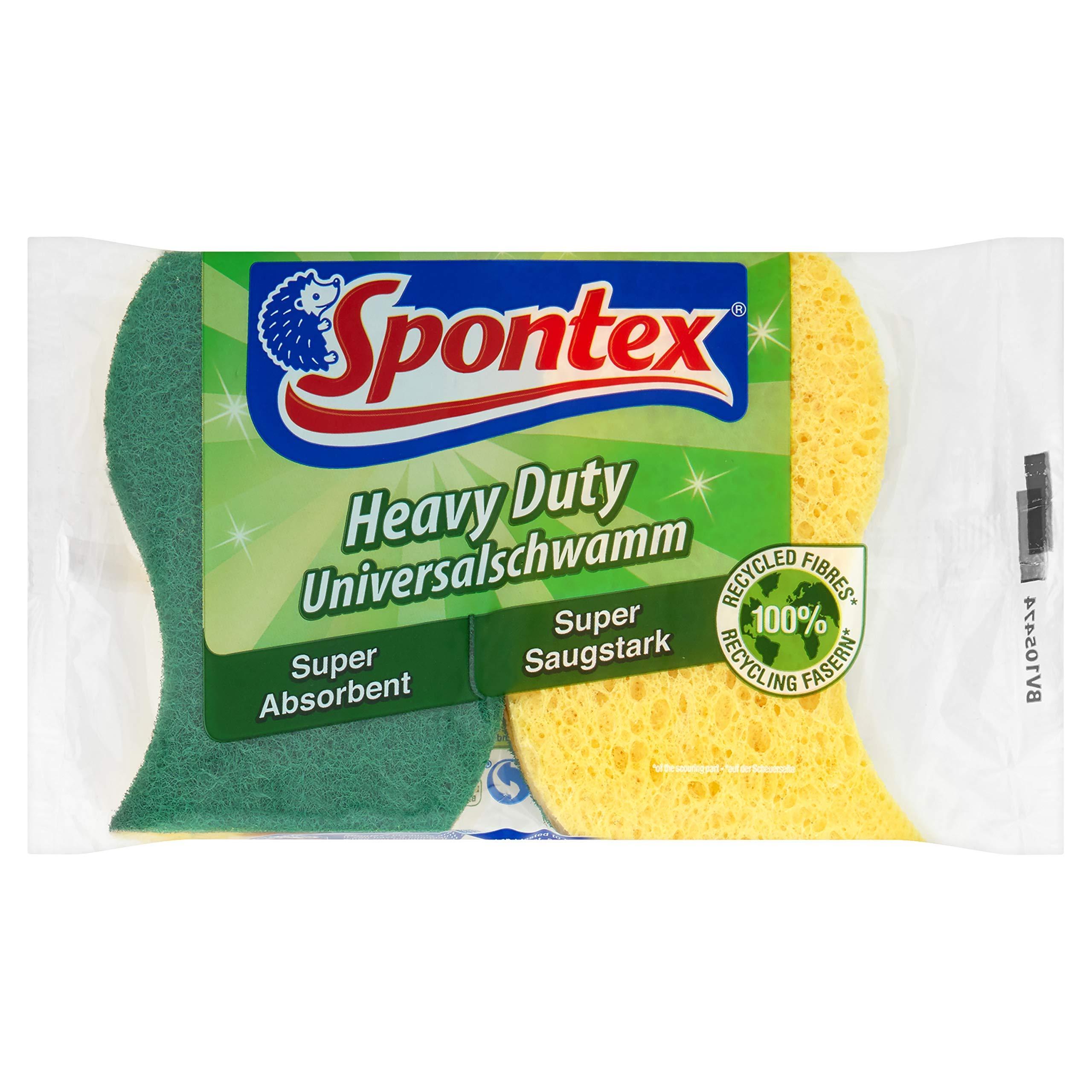 Spontex Heavy-Duty Super Absorbant Scourer x 2 30450001