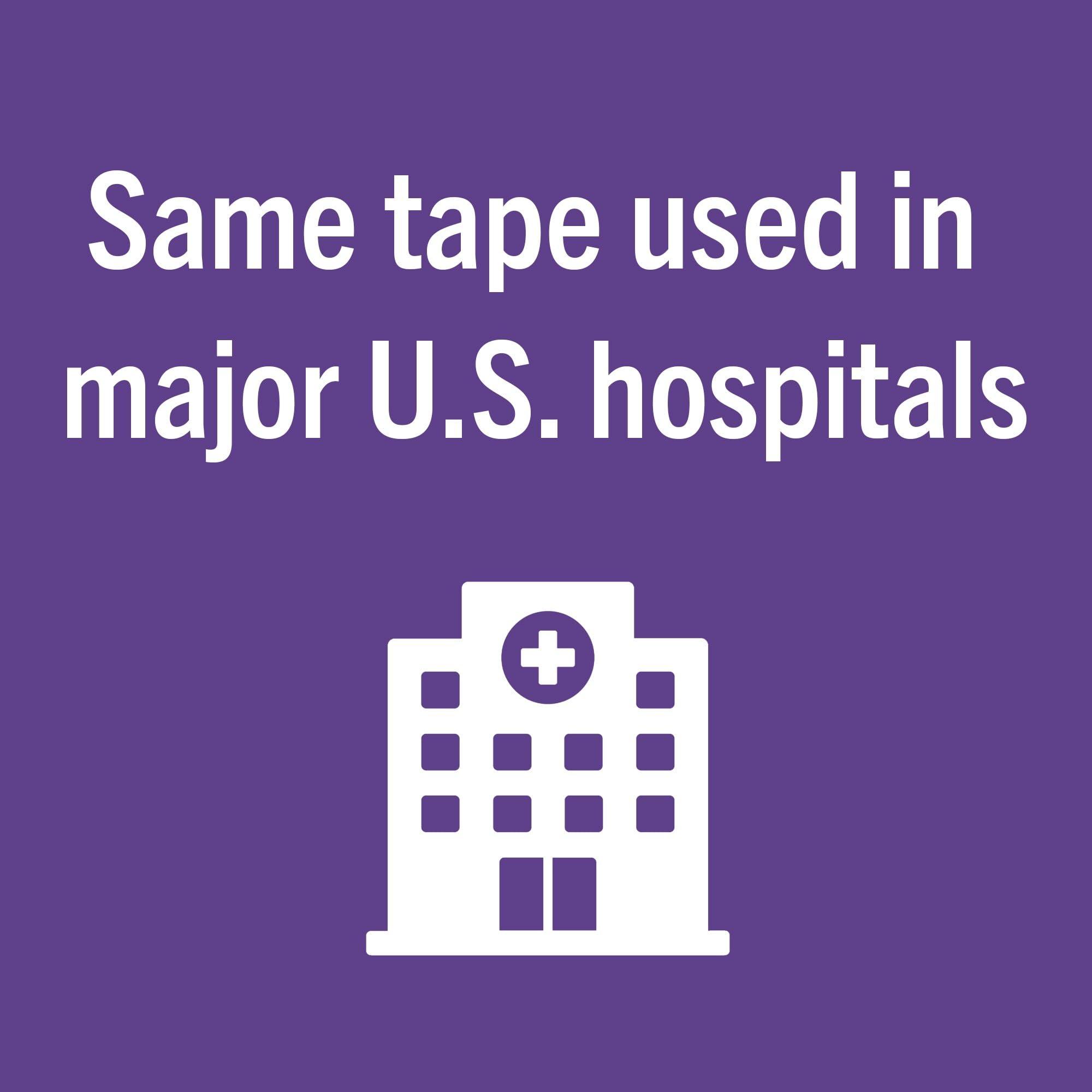 Nexcare Nexcare Durapore Durable Cloth Tape, From the #1 Leader in U.S. Hospital Tapes, 1 Inch X 10 Yards, 6 Rolls