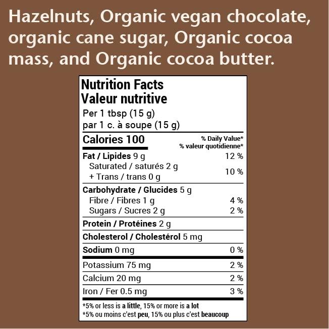 NutJar NutJar Premium Hazelnut Chocolate Spread 240 g, No Added Colours or Preservatives, Vegan, Gluten Free, Keto Friendly, Made in Canada
