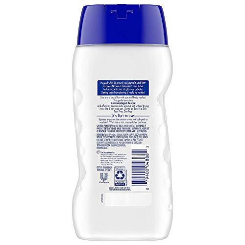 Suave Suave Kids Body Wash - Free & Gentle - Tear Free - 0% Parabens - Net Wt. 12 FL OZ (355 mL) Per Bottle - Pack of 3 Bottles