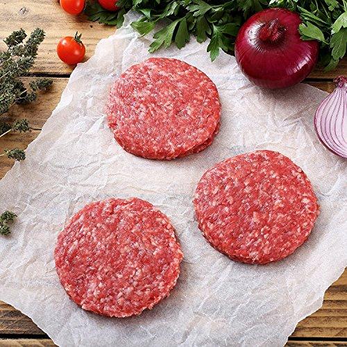 Mount Pleasant Grass Fed Beef Co. 100% Grass Fed Beef Burgers - 1/2 lb Each - Package Of 24 - Delicious & Healthy Burger Patty, Protein & Omega-3 Rich Gourmet Hamburger Meat, Juicy & Ready To Cook, Classic American BBQ Choice