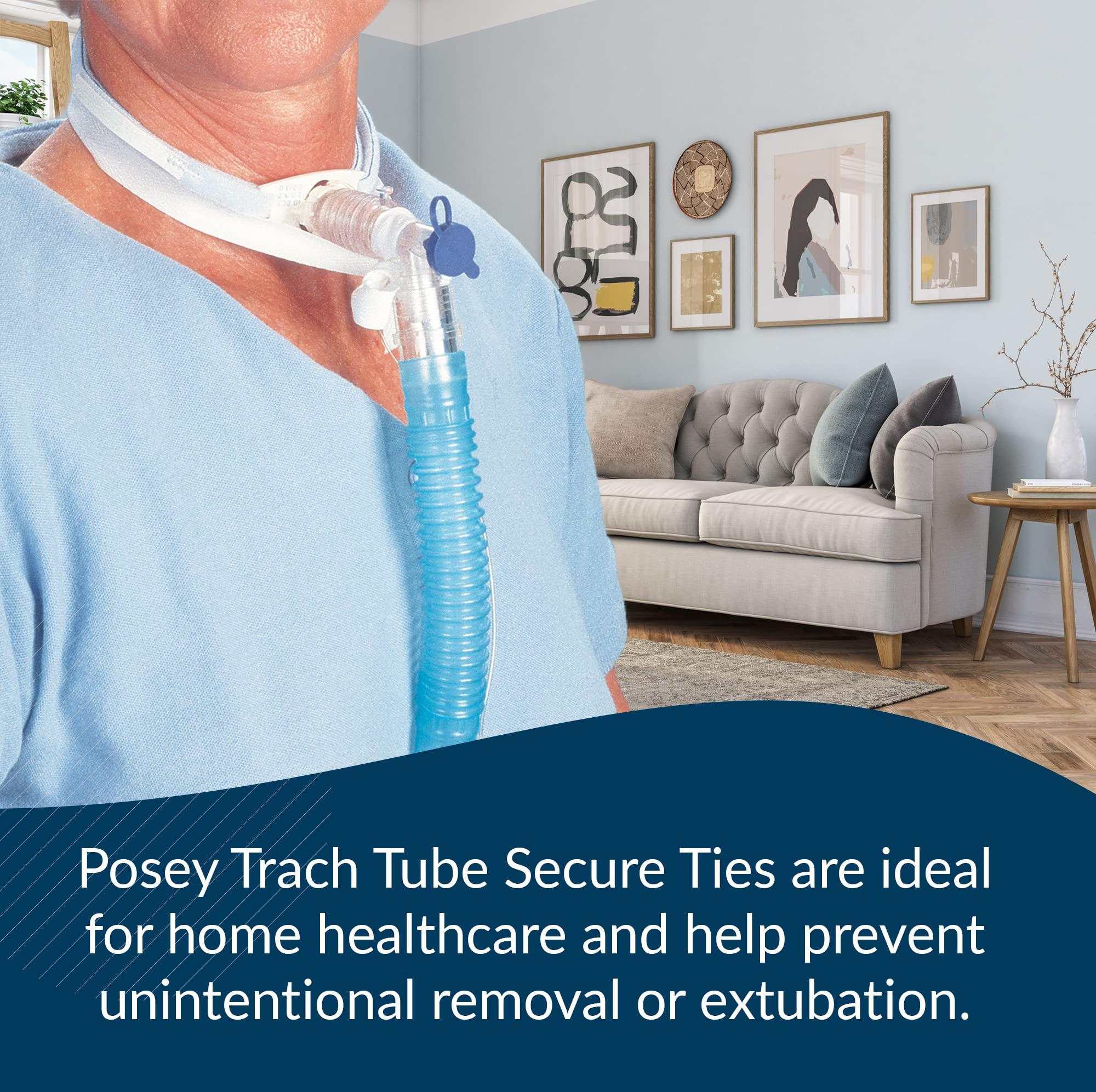 Posey Posey 8196S Trach Tube Secure Tie, Small Size, Pack of 12