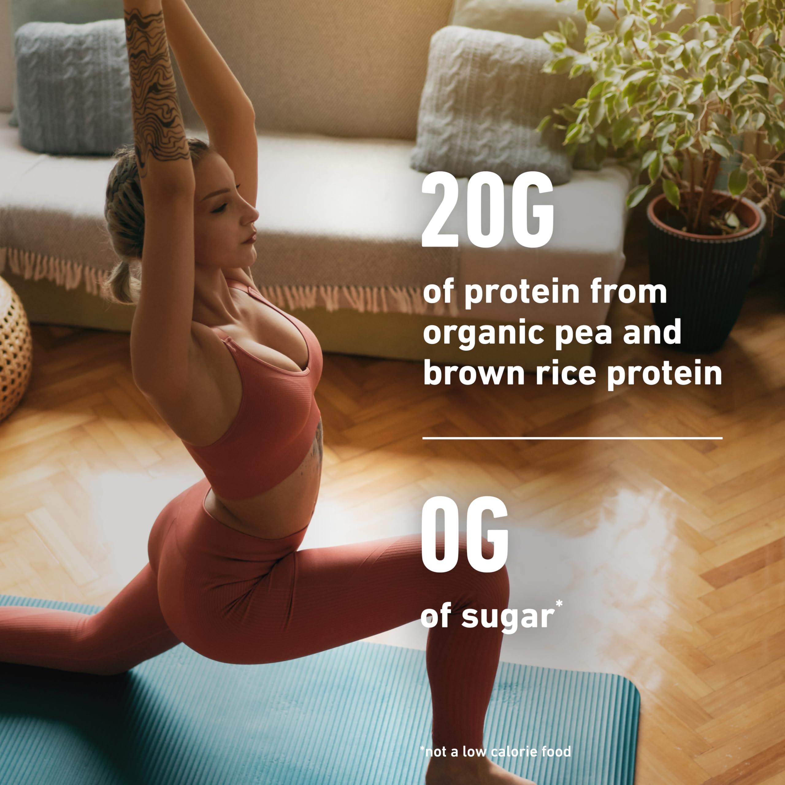 Isopure Isopure Plant-Based Protein Powder, Lactose Free, Gluten Free, With Iron, Unflavored, 20g Plant Protein Per Serving, 1.15 Lbs, 20 Servings