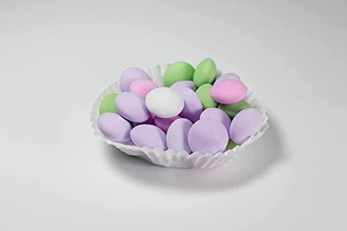 BAYSIDE CANDY Bayside Candy Mint Lentils - Mini Pastel Chocolate Mint Lentils - Pastel Dark Chocolate Mint Lentils (4LB)