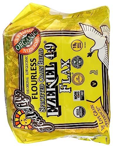 Food for Life Food For Life Flourless Sprouted Grain Bread, Flax, 24 oz (Frozen)