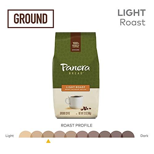 Panera Panera Light Roast, Ground Coffee, 100 percent Arabica Coffee, Bagged 12oz.
