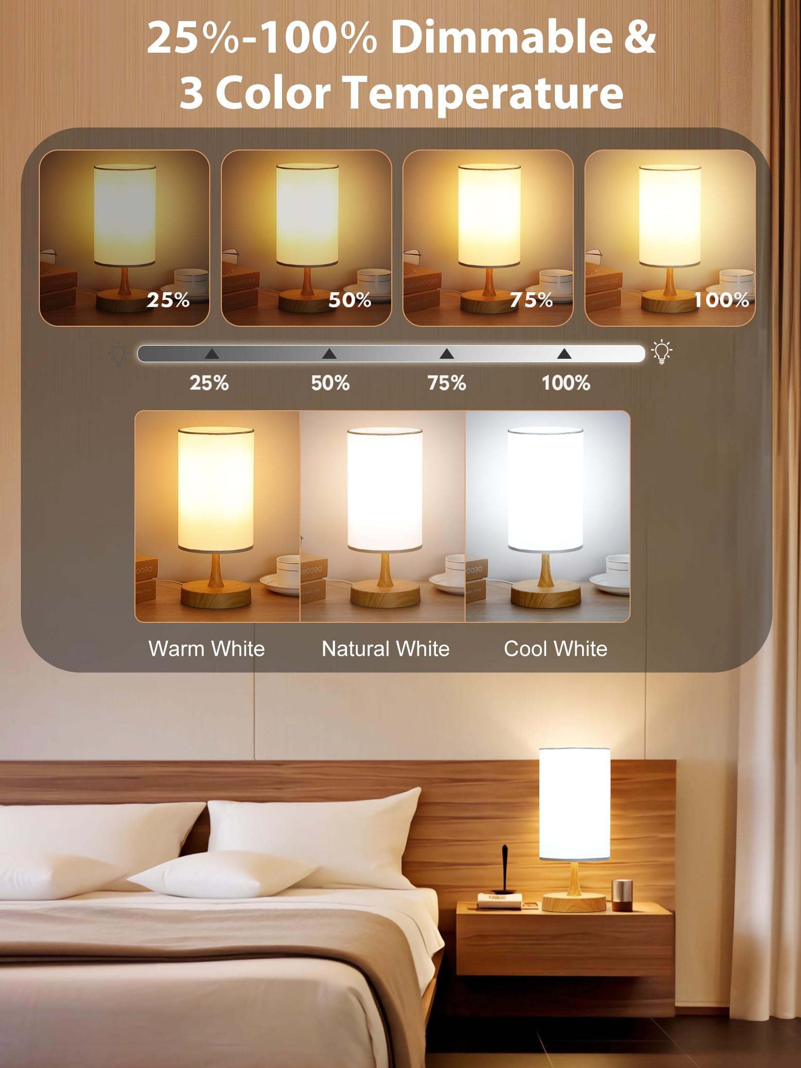 OYADISIIOP OYADISIIOP Light Therapy Lamp, 10000 Lux Daylight Lamp with 3 Color Temperatures, Adjustable Brightness, Timer & Memory Function, Sunlight Lamp with Remote Control(Grain Base White Shade)