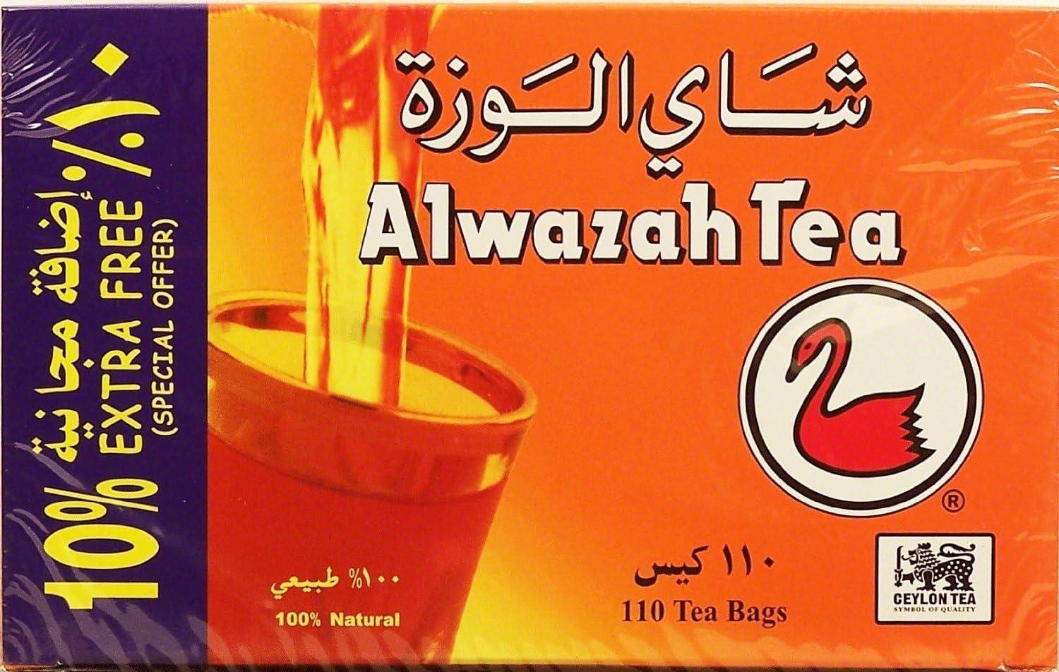 Alwazah Alwazah Tea, 100% pure ceylon, Pack of 2