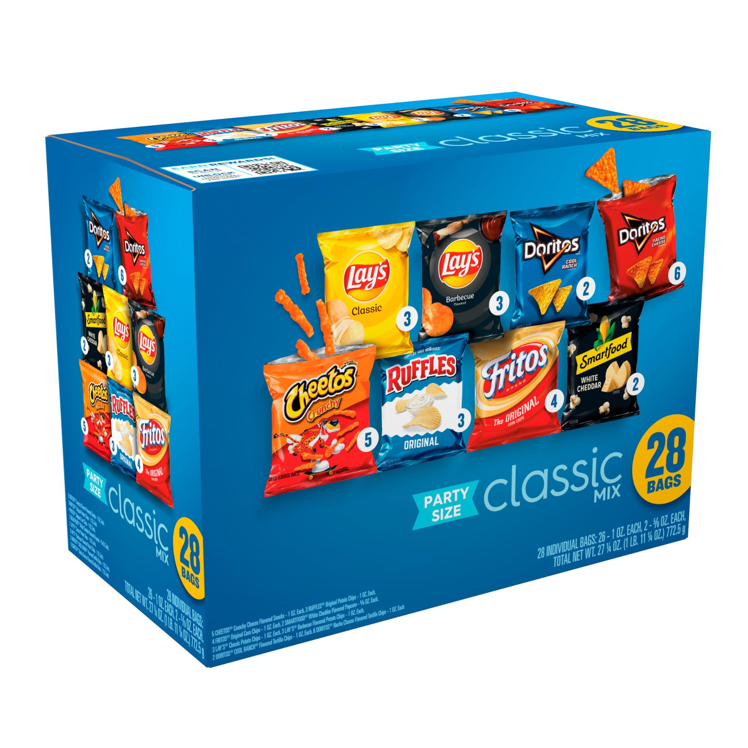 Frito Lay Frito-Lay Classic Mix Variety Pack Cube 28ct