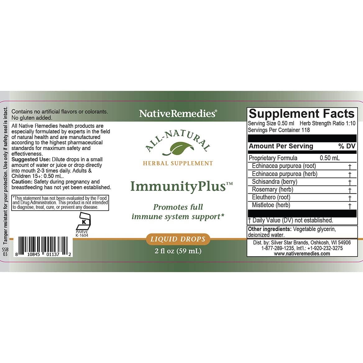 Native Remedies Native Remedies ImmunityPlusTM 2 Pack