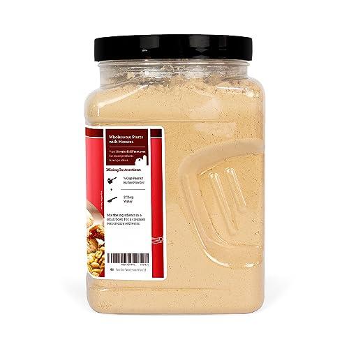 Hoosier Hill Farm Hoosier Hill Farm Peanut Butter Powder, 2LB (Pack of 1), No Additives, 100% Peanut Powder, 8g of Protein per serving