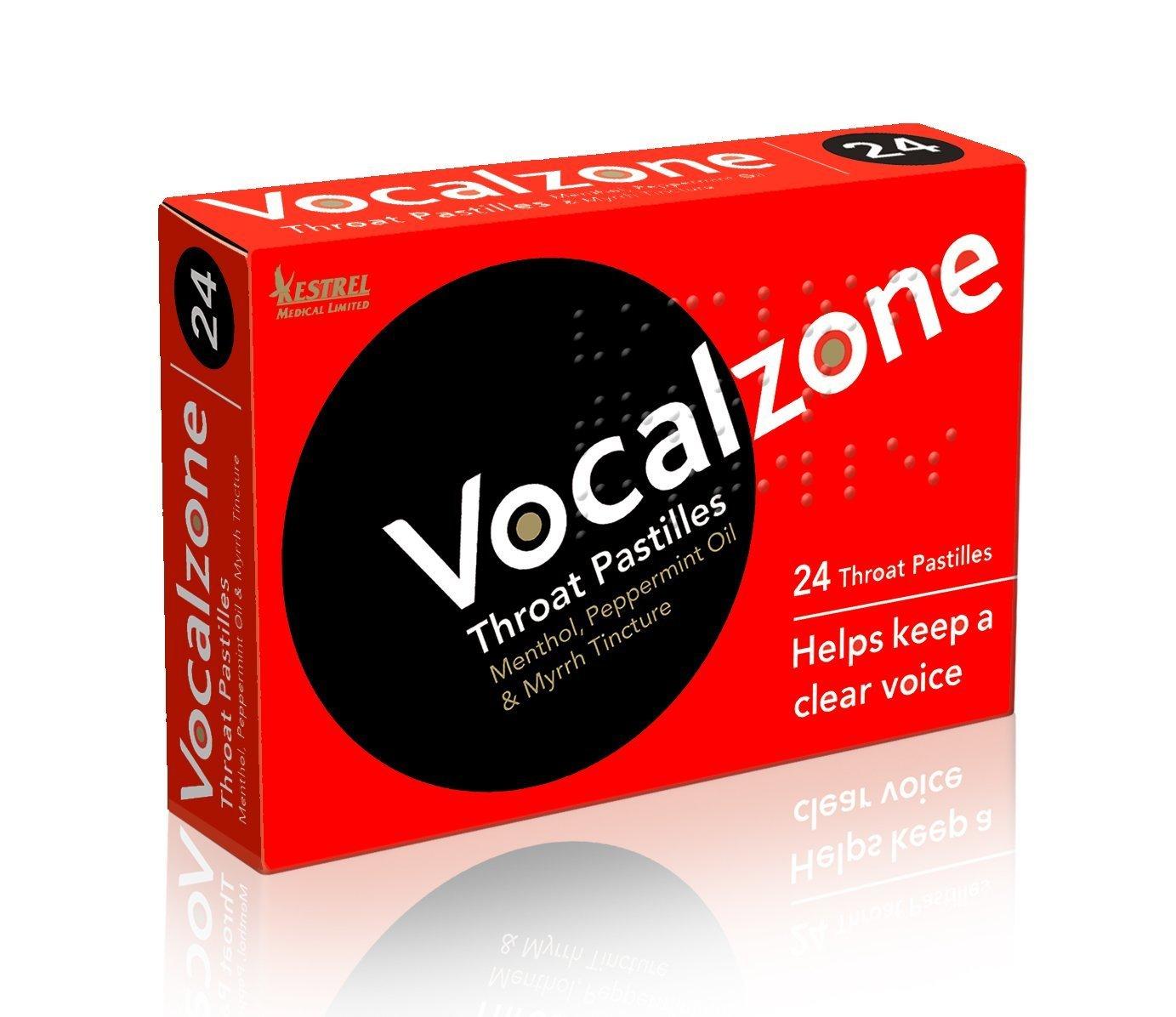 Vocalzone (Pack Of 2) Vocalzone Throat 24 Pastilles | VOCALZONE THROAT PASTILLES
