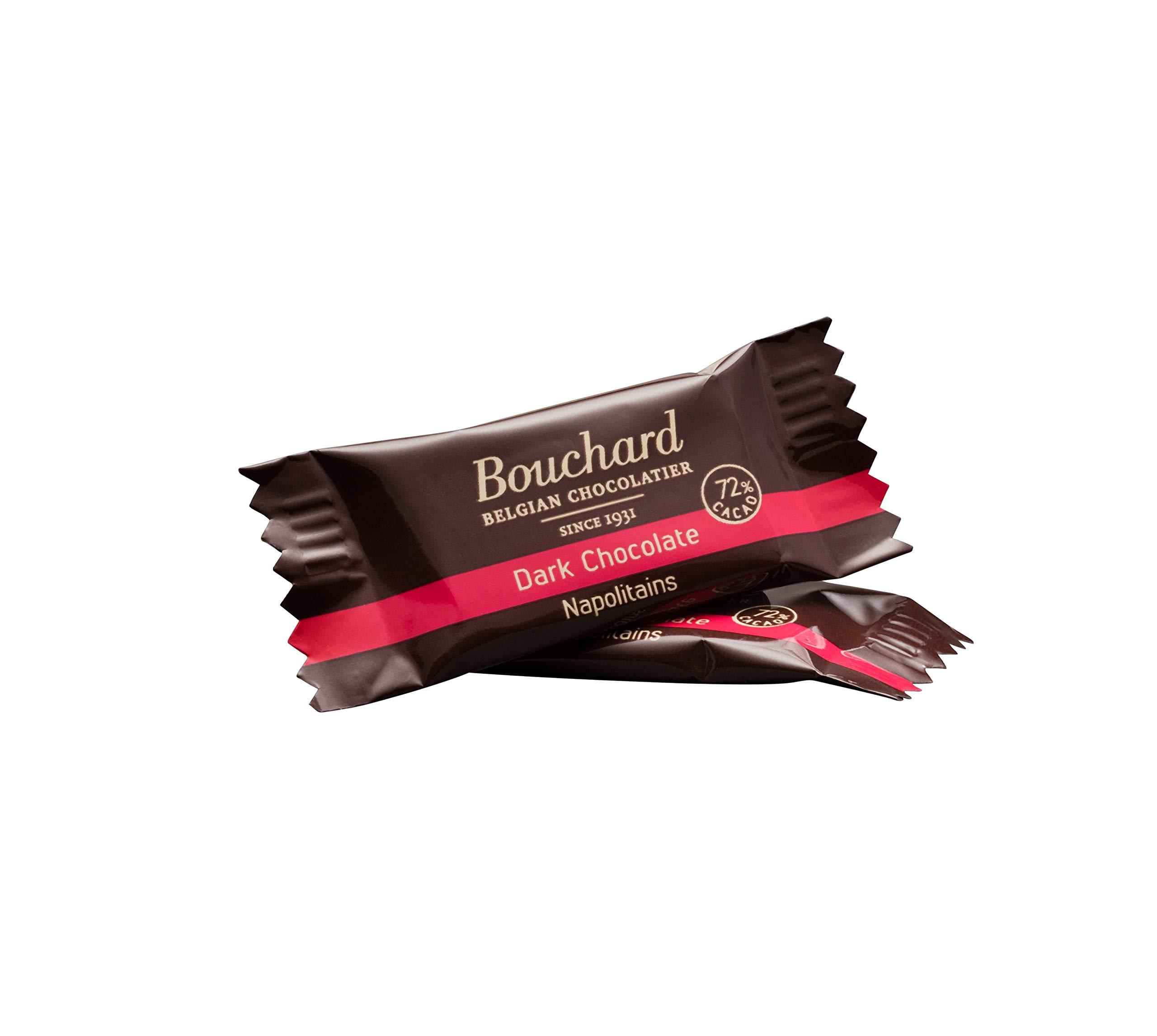Bouchard Bouchard Premium Belgian Dark Chocolate with 72% Cacao | Individually Wrapped Pieces (2 LB) (1 Pack)