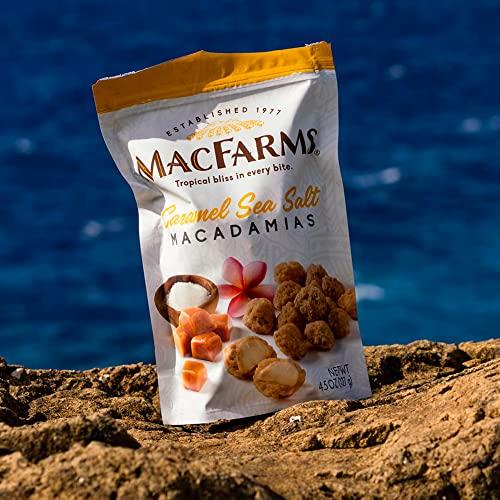 MacFarms MacFarms Caramel Sea Salt Macadamia Nuts - 10 Oz (Pack of 3)