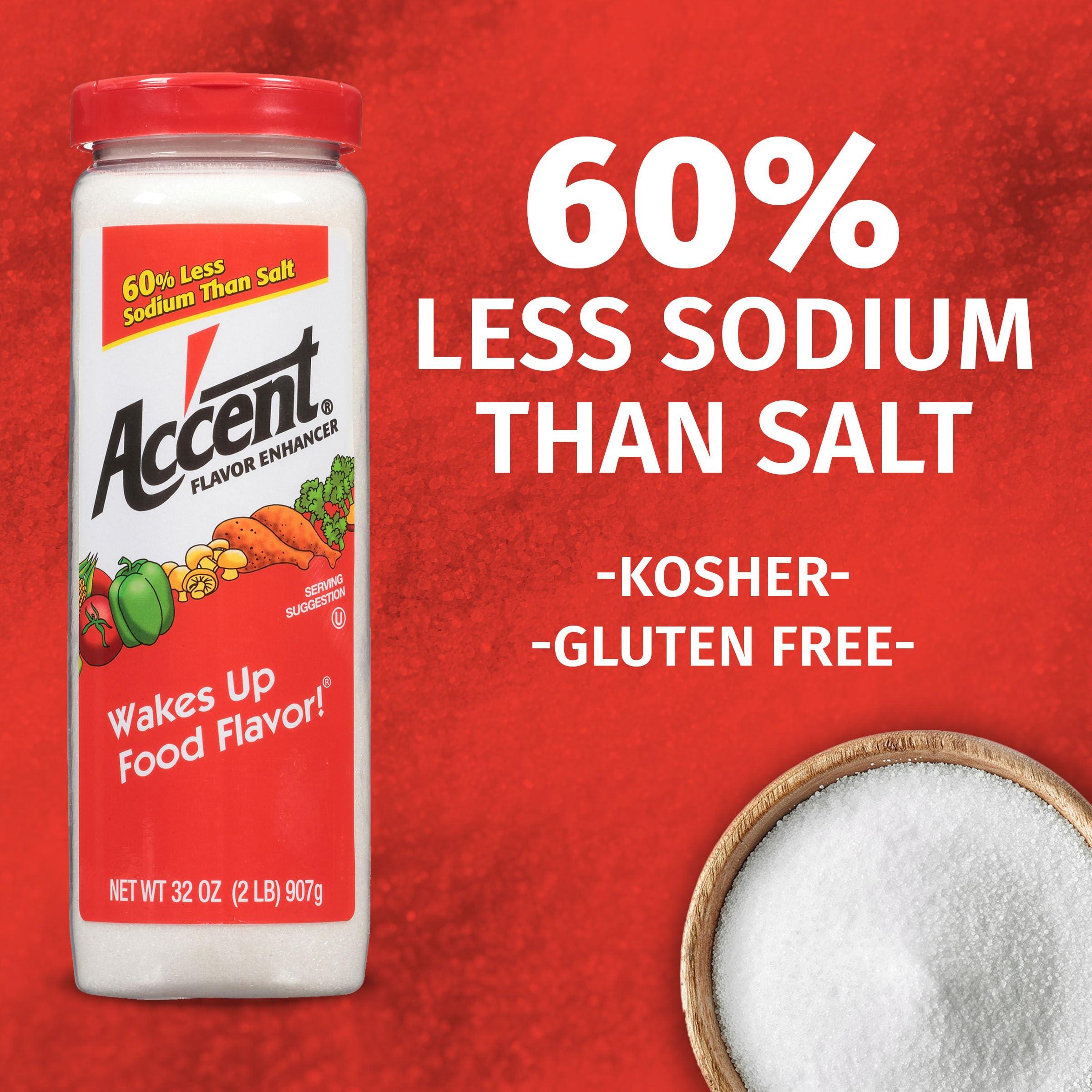 Accent Ac'cent Flavor Enhancer Shaker, 2 lb. Units