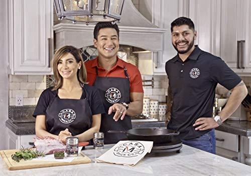 Casa M Spice Co Casa M Spice Co® Uncontrolled Chain Reaction® Season-All• Low Sodium • Gluten Free • Keto Friendly BBQ Spices and Seasonings (Uncontrolled (2x as spicy), Plastic Shaker (with 1-cup seasoning))