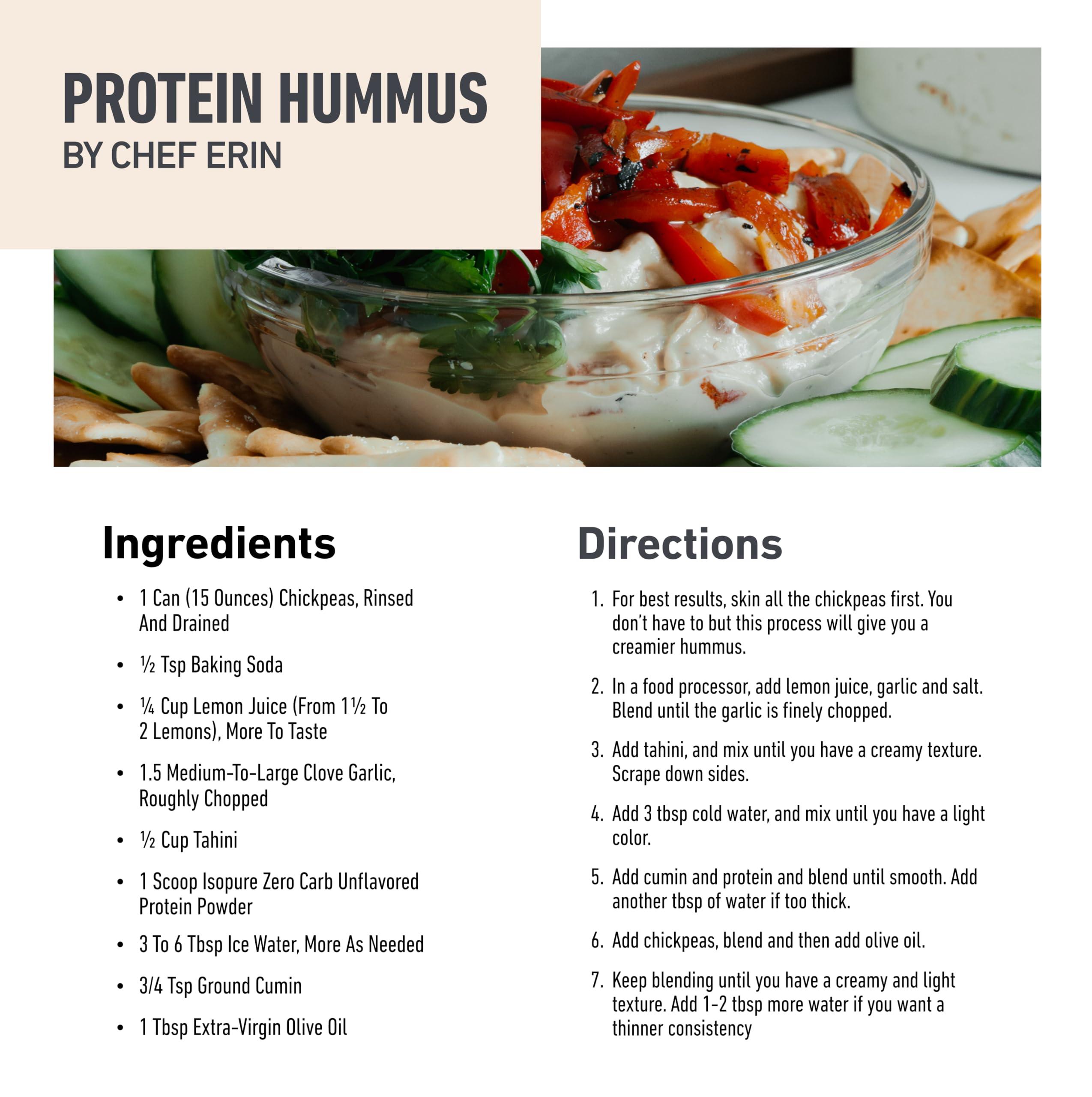 Isopure Isopure Unflavored Protein, 25g Whey Isolate, Zero Carb & Keto Friendly, 47 Servings, 3 Pounds (Packaging May Vary)