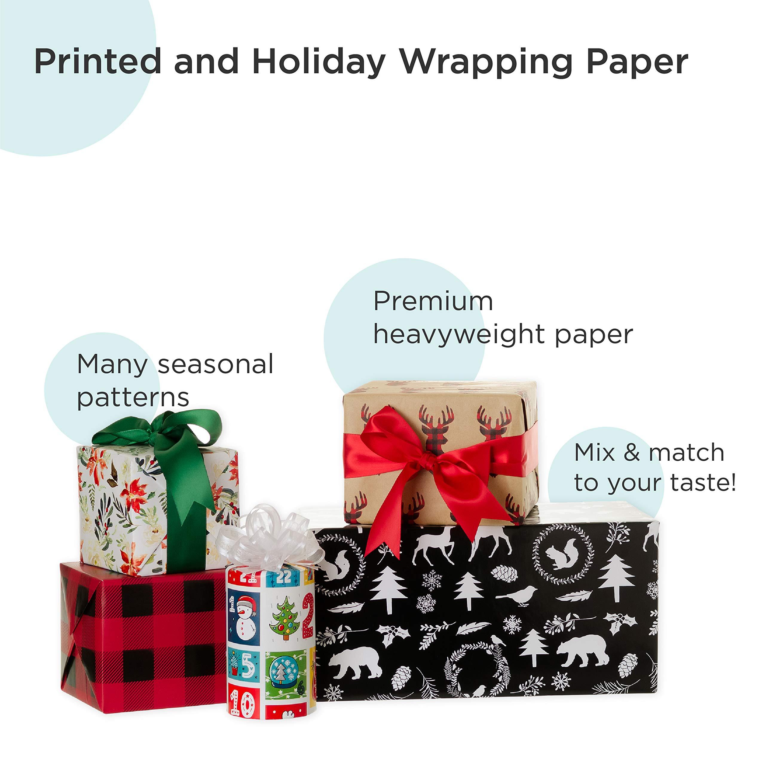 Creative Bag Gold Wrapping Paper Roll| Eco-Friendly Gift Wrapping Paper for All-Occasion Designs| Holiday Gift Wrap, Birthday Wrapping Paper, Wholesale Gift Wrap |24 Inches x 50 Feet| Golden Brocade |Creative Bag