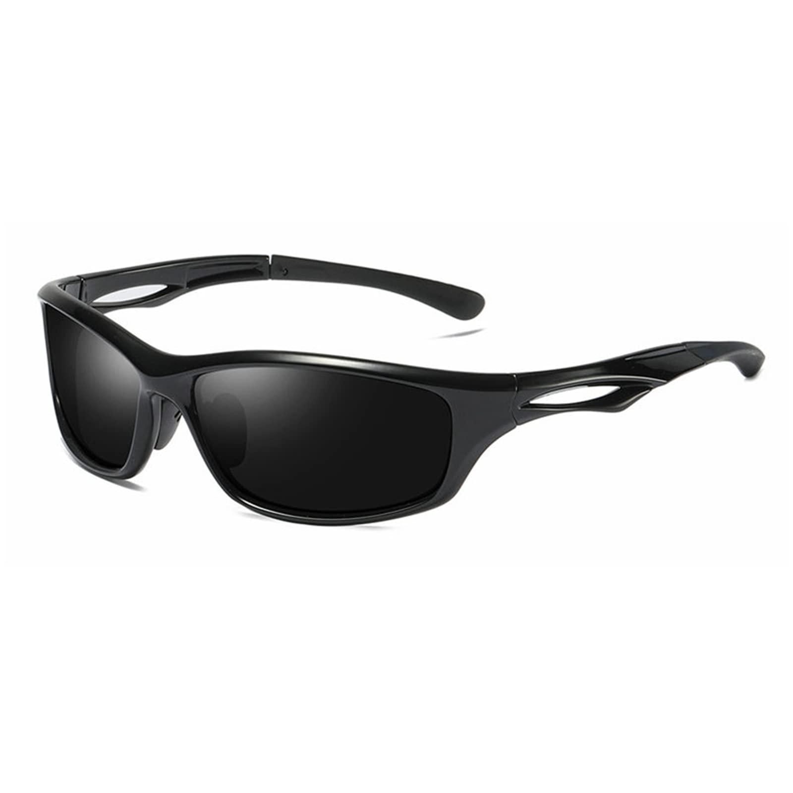 willochra Polarized Bifocal Sunglasses for Men and Women Wrap Around Outdoor Sports Reading Sun Glasses with Built In Readers (250 magnification, black)