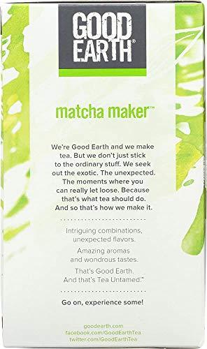 Good Earth Good Earth Green Tea - Matcha Maker - Case of 6 - 18 Count