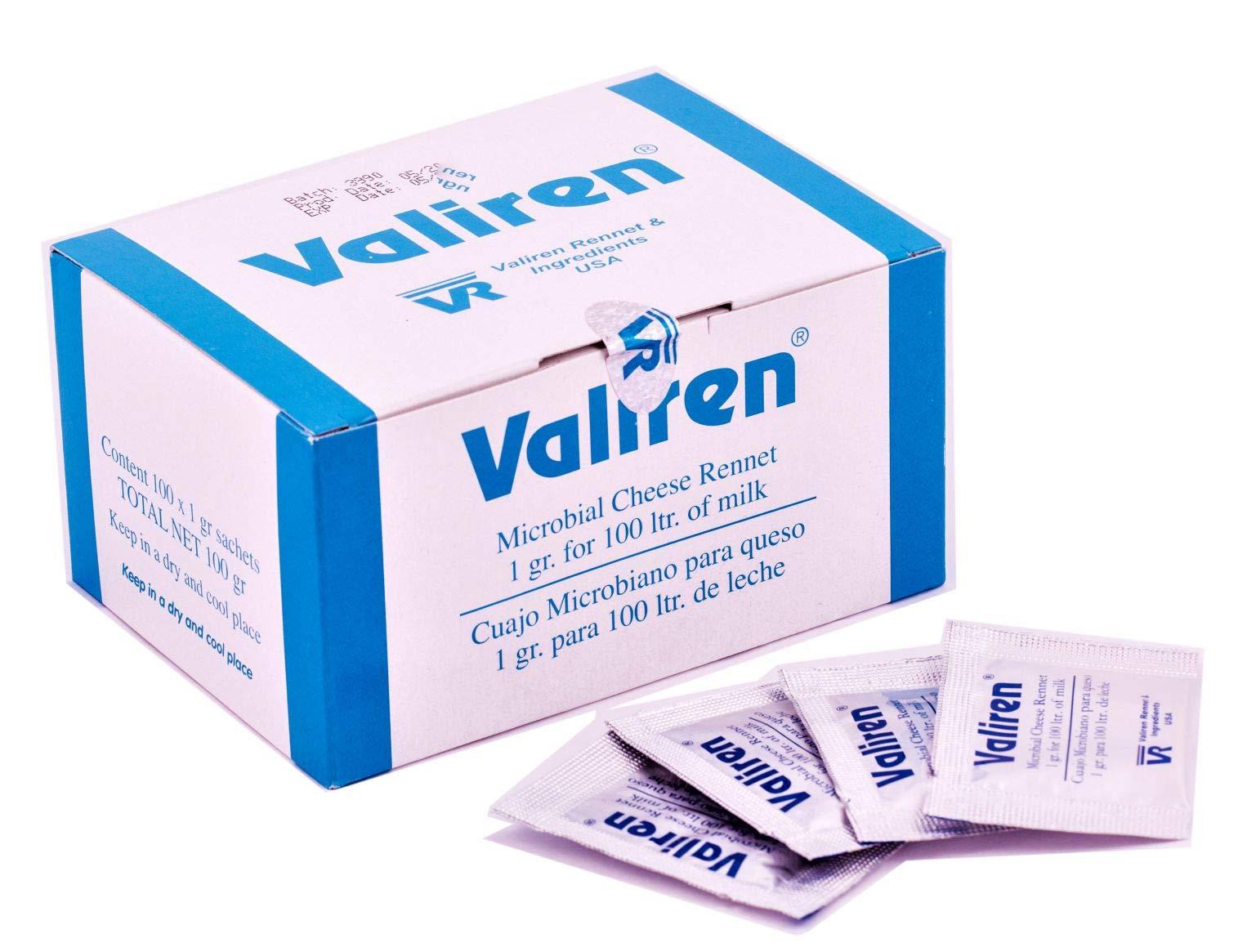 Microset Microbial Rennet Pack of 10 Use one sachet (1g) for 22 gallons (100 ltr) of milk