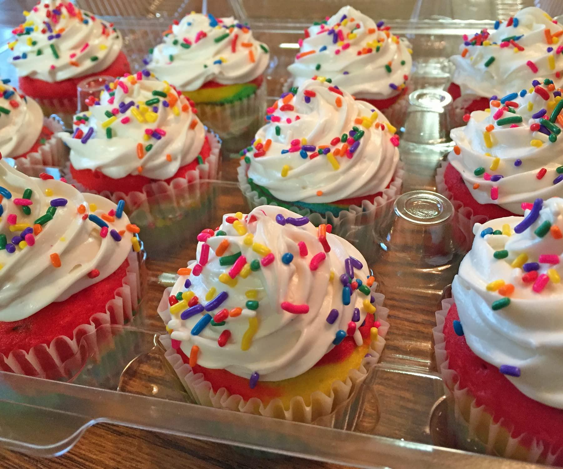 A Great Surprise Rainbow Sprinkles Bulk - 6 Pounds - Bulk Rainbow Jimmies - Kosher Sprinkles - Decorating Sprinkles for Cookies, Ice Cream Toppings, Cake