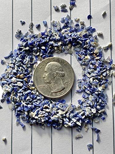Rise Perspective Lapis Lazuli - Under 2mm Above 1mm no Powder - 100% Lapis Lazuli Life+Love! Stone of Wisdom! u2a1 (1 Pound)