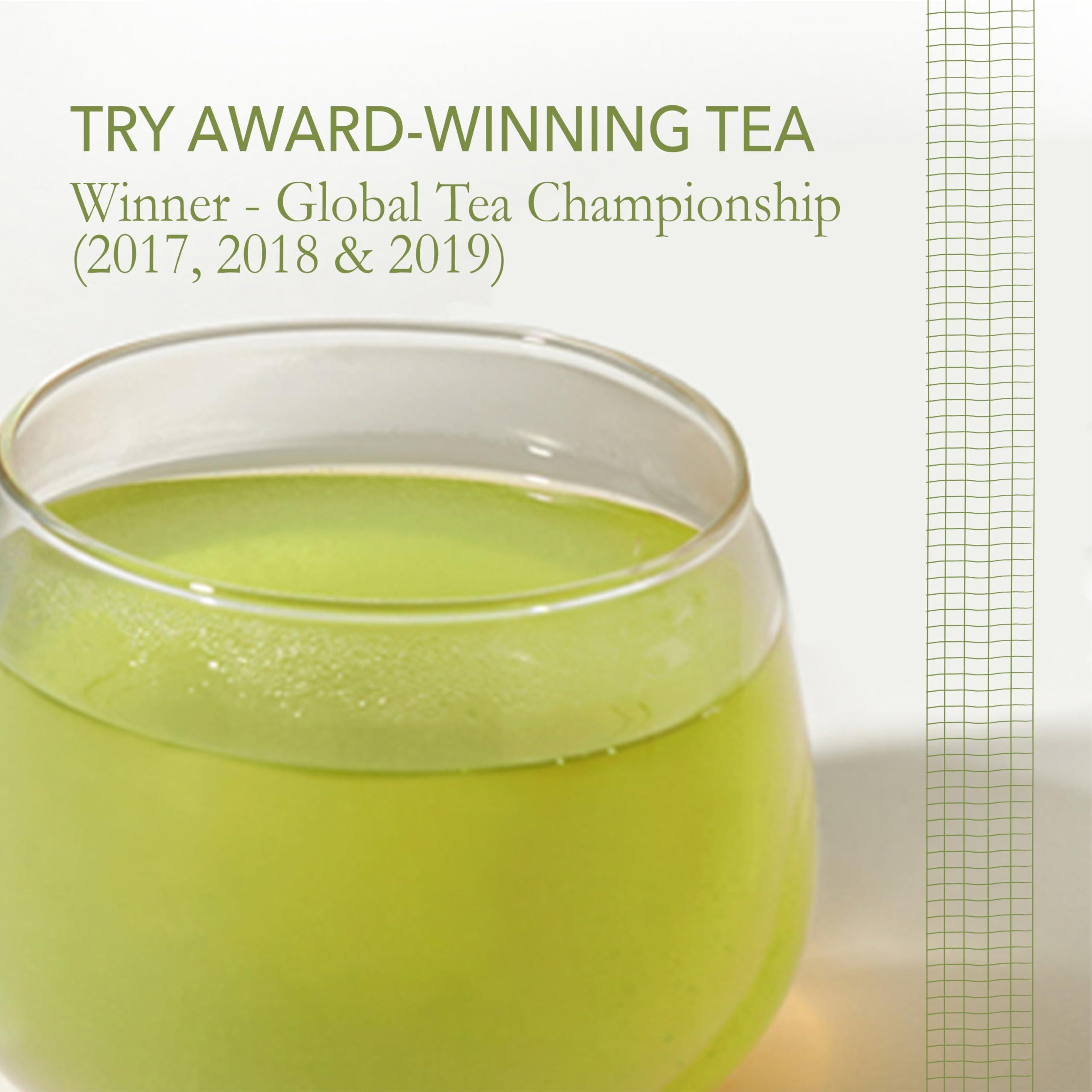 JAPANESE GREEN TEA CO. HARVESTED WITH IN JAPAN Japanese Green Tea Co. Nozomi Japanese Green Loose Leaf Tea - 3.5 Oz (100g) Covered Tea, Kabusecha, Kabuse Fukamushi Sencha - Single-origin from Shizuoka, Rich in Antioxidants