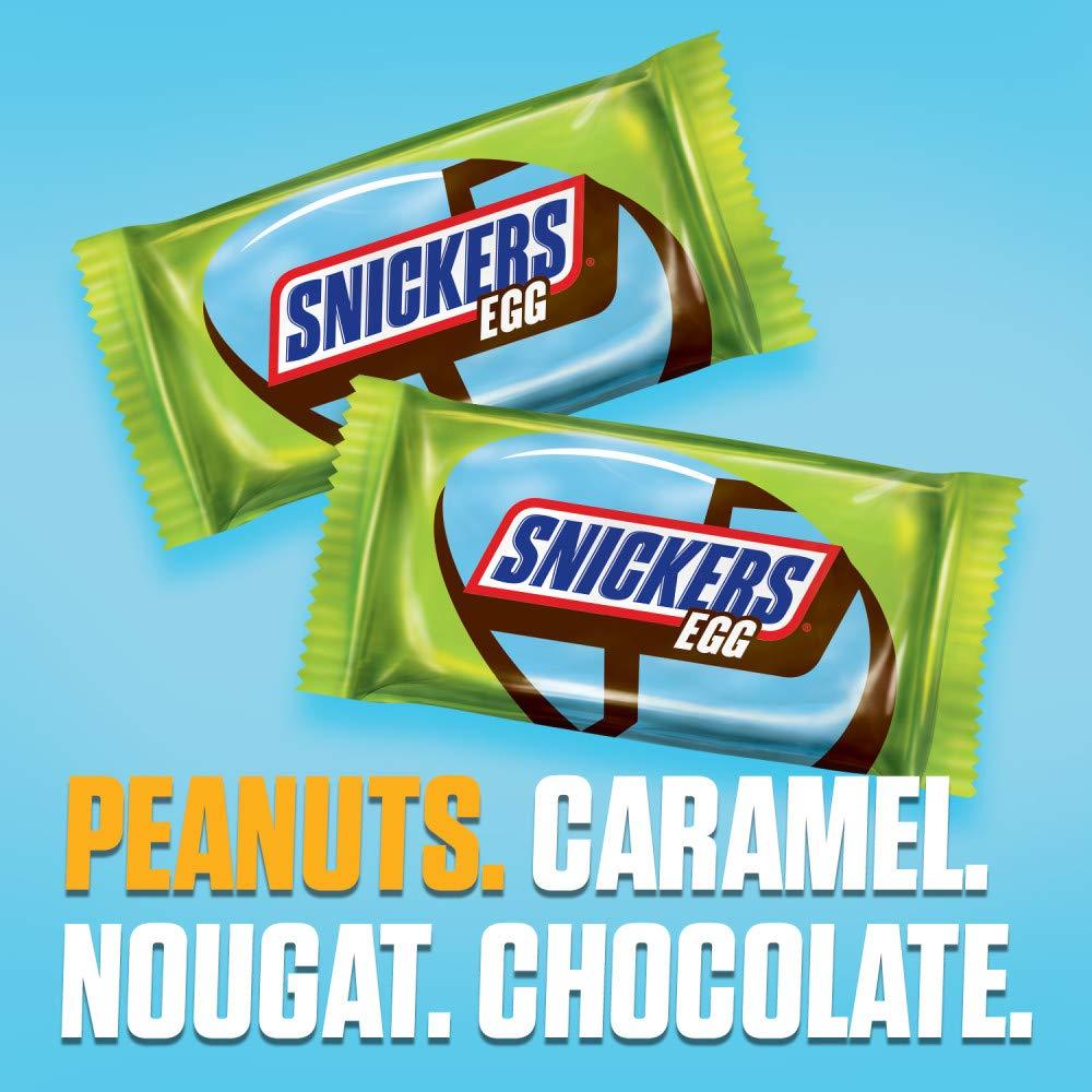 Snickers SNICKERS Easter Eggs Caramel Chocolate Candy Multi-Pack, 6.6 oz, 6 ct