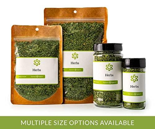 Savory Spice Shop Savory Spice Rubbed Sage - Dried Sage Leaves for Cooking | Ground Sage Seasoning Powder for Chicken, Turkey & Duck (1/2 Cup Bag - Net: 0.75)