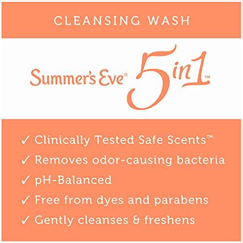Summer's Eve Summer's Eve Cleansing Wash | Morning Paradise | 9 Ounce | Pack of 1 | pH-Balanced, Dermatologist & Gynecologist Tested