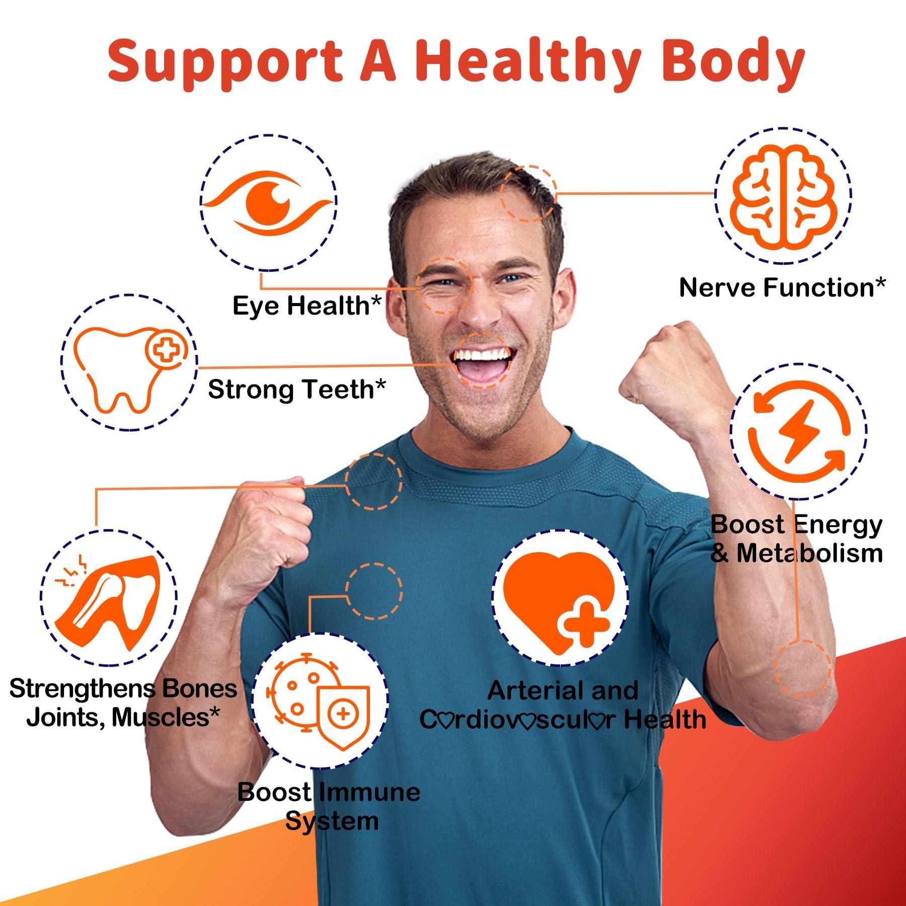 NEVISS NEVISS 2Pack Vitamin ADK with B12 Gummies+1Pack Hydrolyzed Collagen Gummies