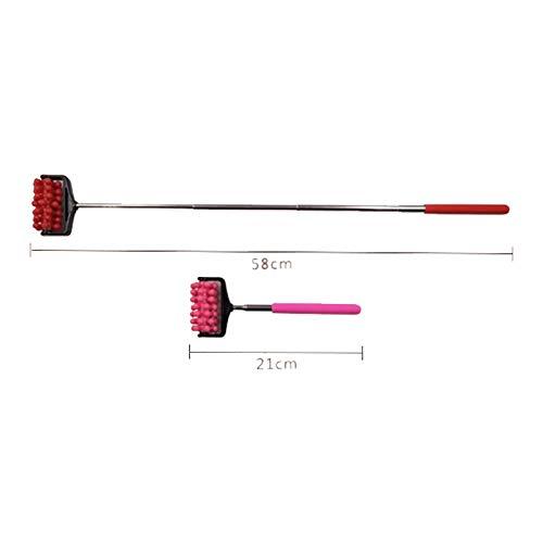 JIAHAO JIAHAO Back Roller Massager Telescopic Massage Roller Relaxation Hand Massage Tool Facial Hands and Feet Back Body Roller Massage Random Colour