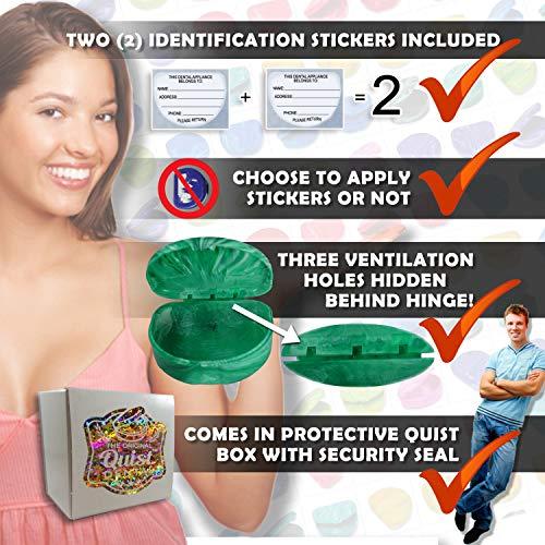 The Original Quist Dental QUIST (TM) FarOut - Orthodontic Retainer Case (Confetti)