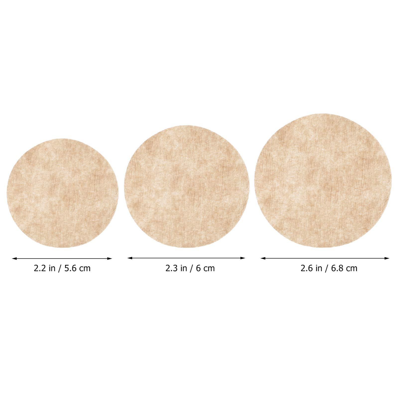 Baluue Baluue 300pcs Filter Paper Cone Coffee Filters Round Coffee Filters Coffee Maker Filters Coffee Paper Filters Espresso Paper Filter Paper Coffee Filters Conical Ice Drip Pot