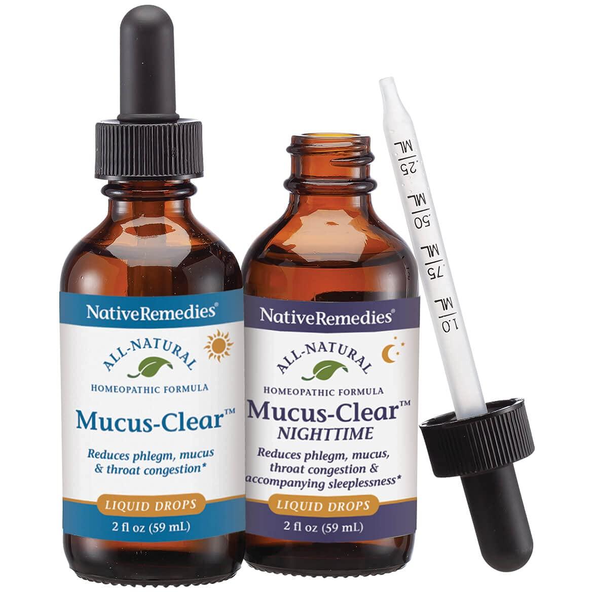 Native Remedies Native Remedies Complete Mucus-Clear ComboPack for 24 Hour Relief of Mucus & Phlegm Congestion