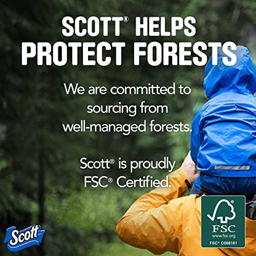 Scott Scott Rapid Dissolving Toilet Paper, 4 Rolls (Pack of 12)