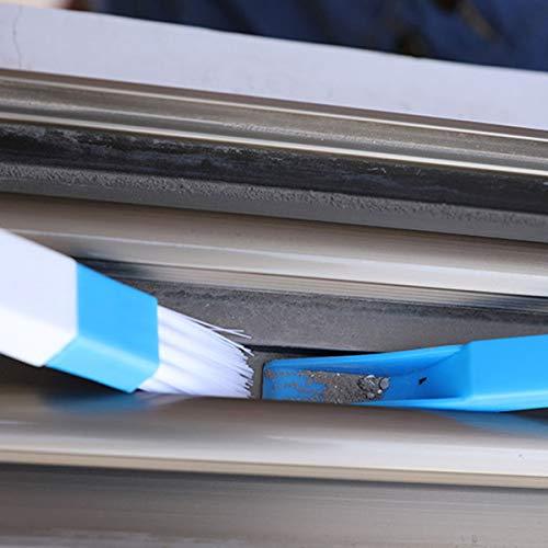 E-outstanding E-outstanding Window Groove Cleaning Brush 2PCS Window Track Door Groove Corner Detachable Brush with Dustpan Screen Keyboard Cleaner Cleaning Tools