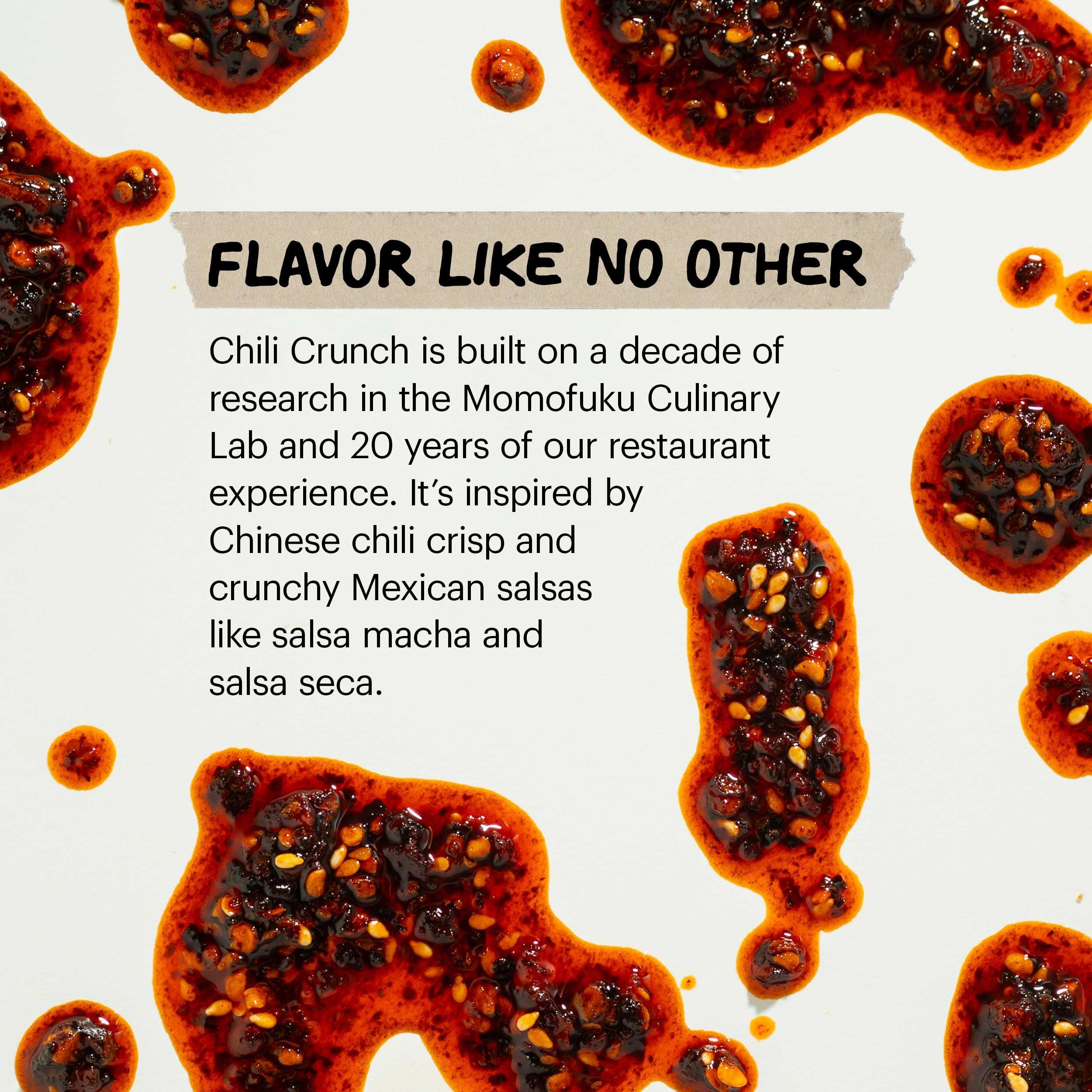 MOMOFUKU Momofuku Chili Crunch Variety Pack by David Chang, 3 Pack (5.3 Ounces Each), Chili Oil with Crunchy Garlic and Shallots, Spicy Chili Crisp Sauce or Ramen Topping