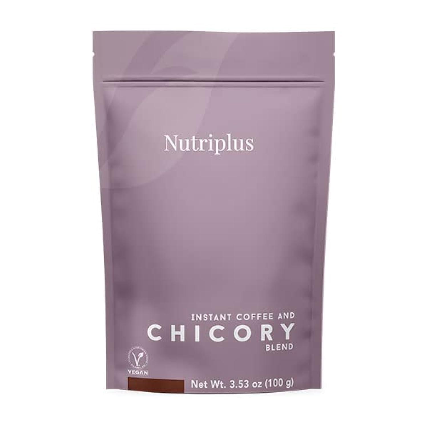 FARMASi Farmasi Nutriplus NutriCoffee with Chicory, 100g/3.52oz - Coffee Alternative, Supports Digestion, Boosts Energy, Supplements, Nutritious Coffee, Healthy Gut, Rich Flavor, Morning Routine