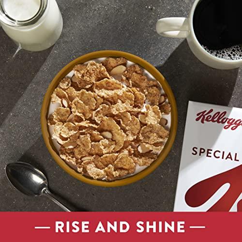 Special K Special K Breakfast Cereal, 11 Vitamins and Minerals, Made with Real Almonds, Family Size, Vanilla and Almond, 18.8oz Box (1 Box)