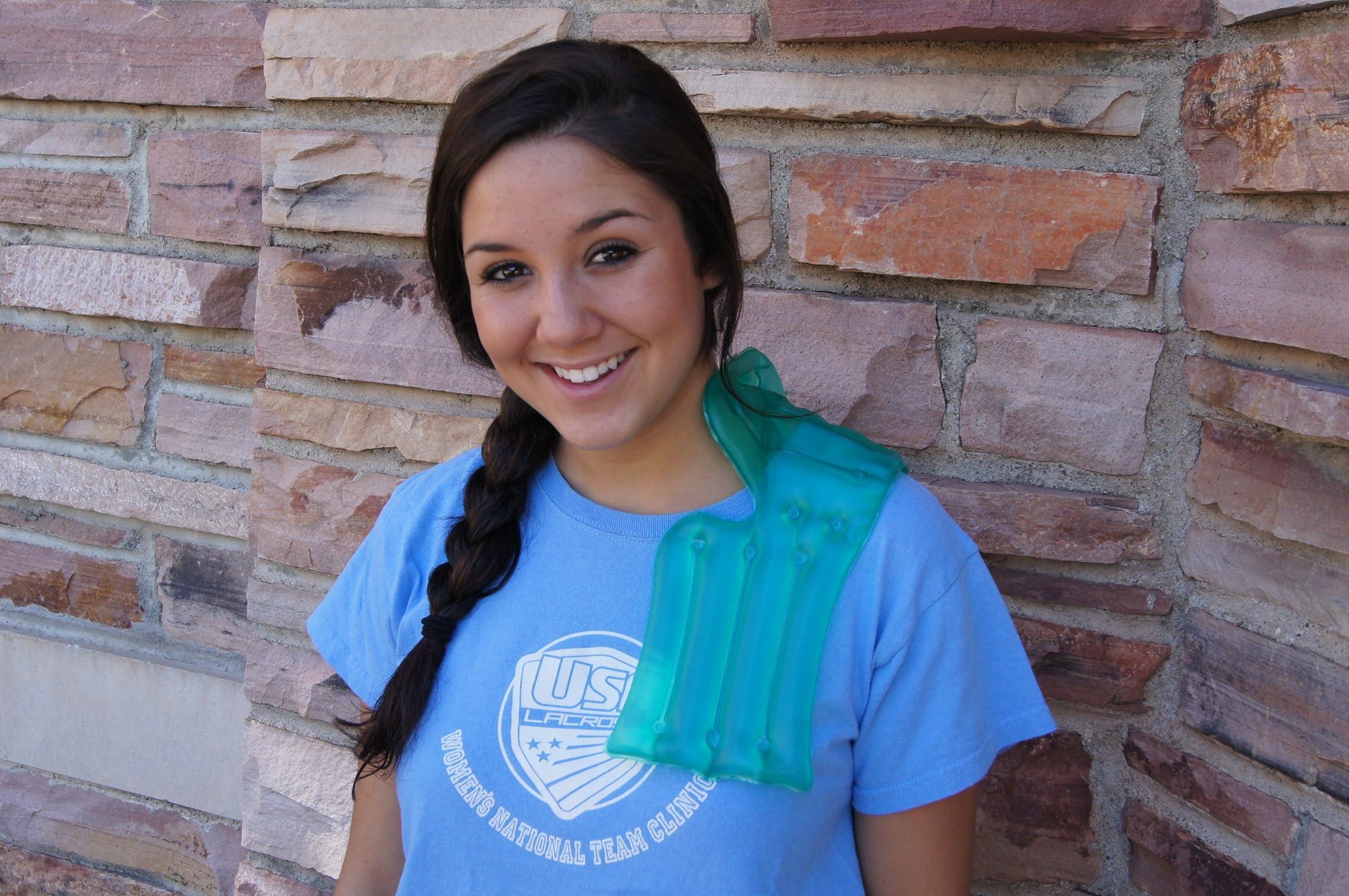 Heat Wave Made in USA: Heat Wave Instant Reusable Heat Packs- Back/Shoulder/Neck (6 x 18”), Reusable Heat Pack for Muscle Aches, Pain Relief, Click Heat