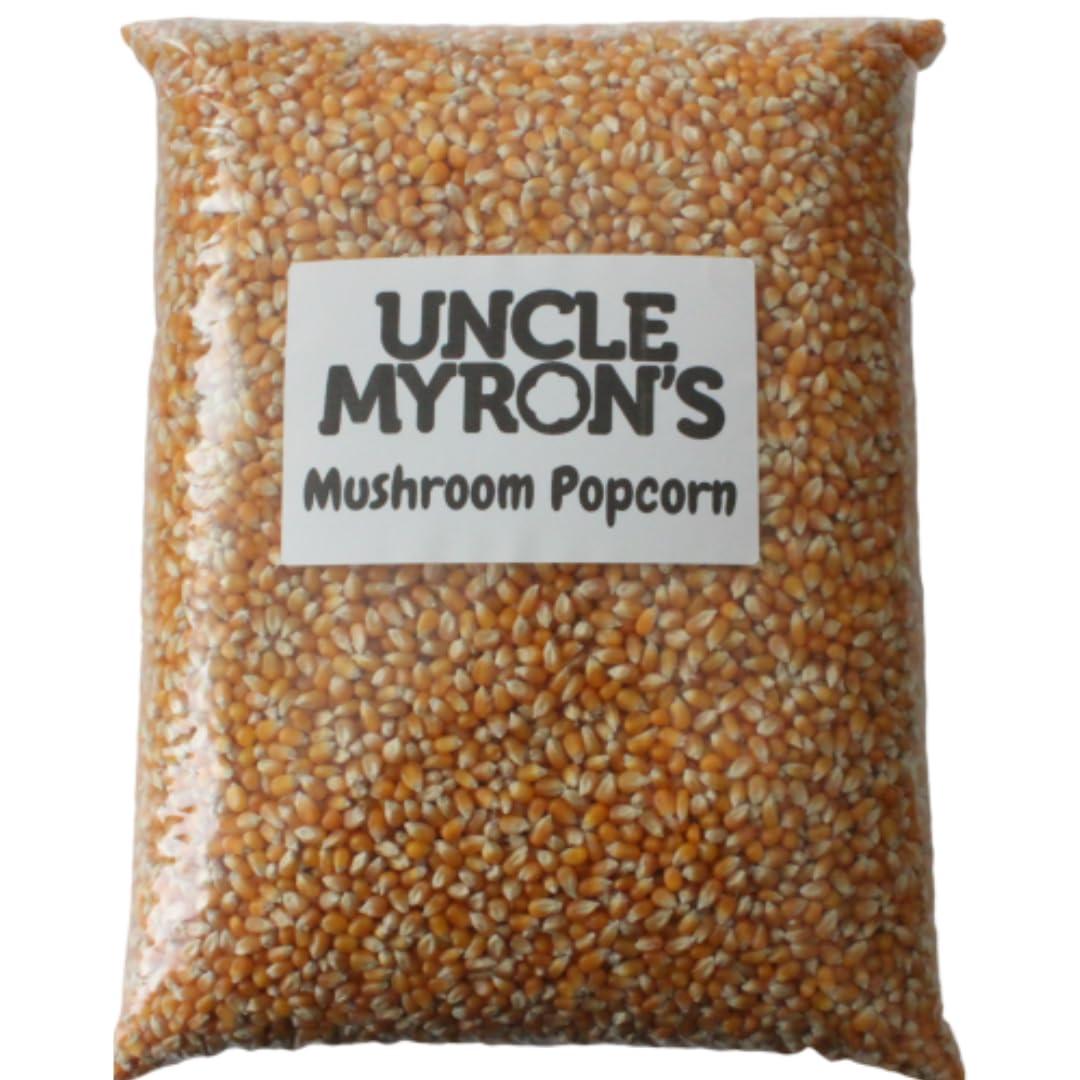 Uncle Myron\'s Mushroom Popcorn Kernels for Popping 10 lb Bag Non-GMO, No Gluten, Popcorn for Popcorn Machine Delicious and Crunchy Popping Corn, Popcorn for Movie, Snacking (10 Pound) by Uncle Myron\'s
