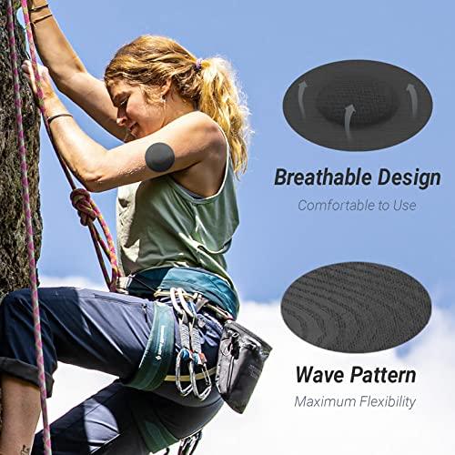 Kovoq Kovoq Libre 2 Sensor Covers Waterproof- Adhesive Patches for Freestyle Libre Sensors (40PCS), 2 Hardshell Cover, Sweatproof, Breathable Latex-Free and Hypoallergenic Black