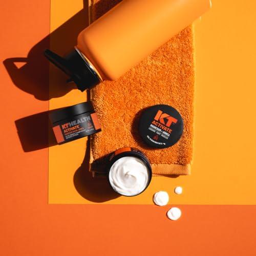 KT Tape KT Health, Magnesium Cream, Activate - Warms & Loosens Tight Muscles - Use Pre-Workout to Reduce Stiffness