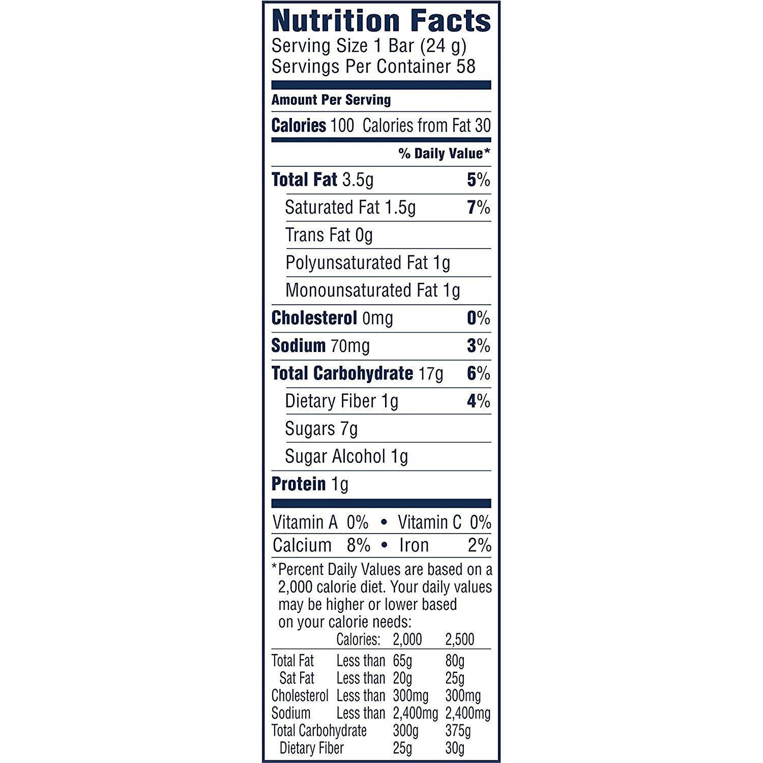 Quaker Quaker Chewy Granola Bars, Chocolate Chip, (58 Pack)