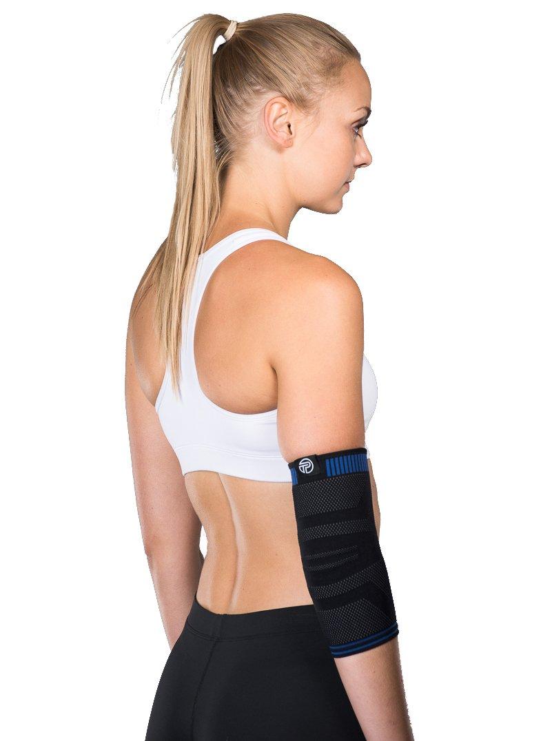 Pro-Tec Athletics Pro-Tec Athletics 3D Compression Elbow Sleeve, Small/Medium, Elbow Brace, Compression Sleeves, Pain Relief, Adjustable, Men & Women, Tennis Elbow Support, Easy to Use, Working Out, Size Small/Medium