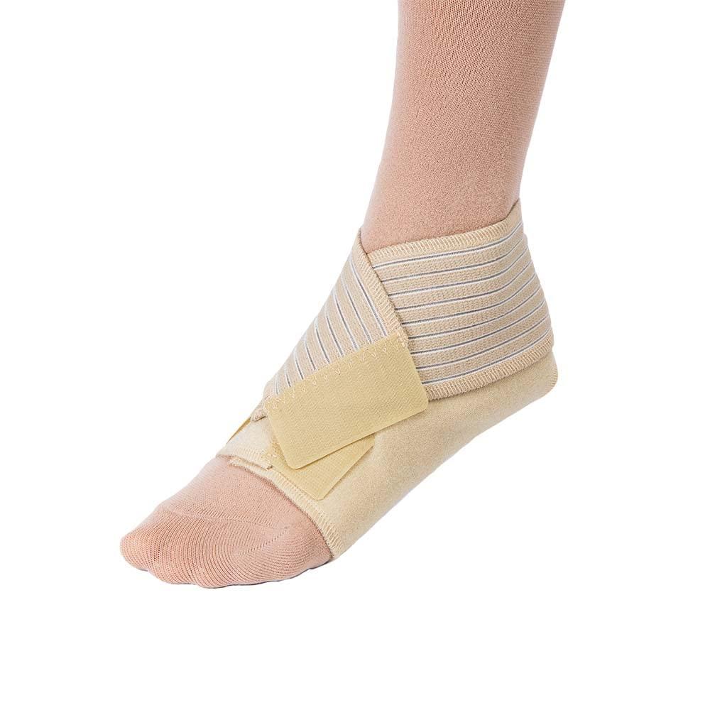 JOBST JOBST FarrowWrap Classic Compression Wraps, 30-40 mmHg, Footpiece, Tan, Small Long