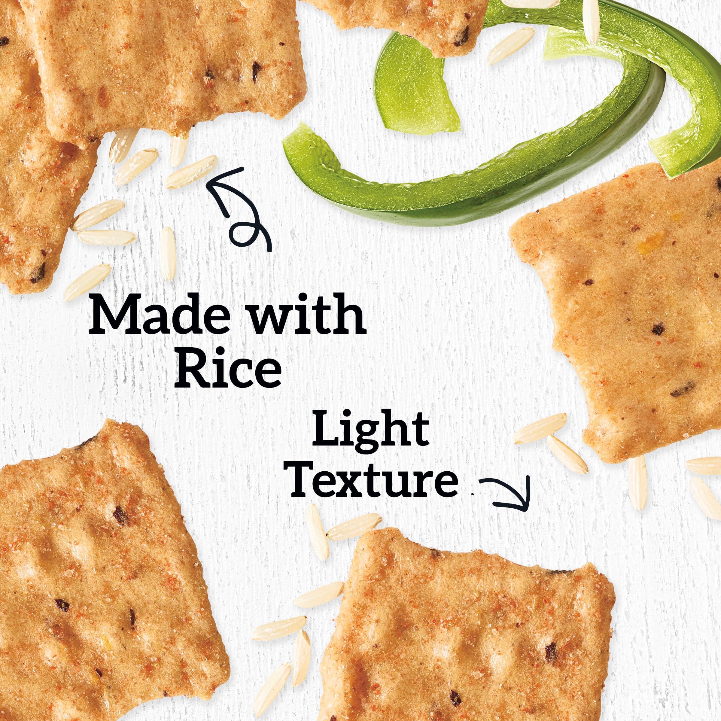 Good Thins Good Thins Garden Veggie Rice Snacks Gluten Free Crackers, 3.5 oz